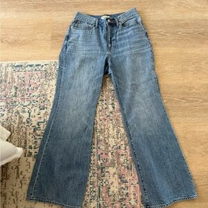 Madewell Baggy Flare Jeans